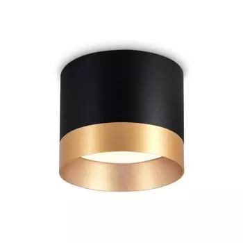 Накладной точечный Светильник Ambrella light GX53/LED max 12 Вт, 82x82x70 мм, цвет чёрный