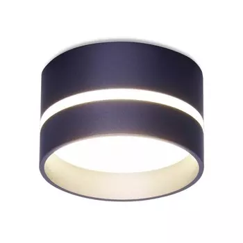 Накладной точечный Светильник Ambrella light GX53/LED max 12 Вт, 85x85x55 мм, цвет синий