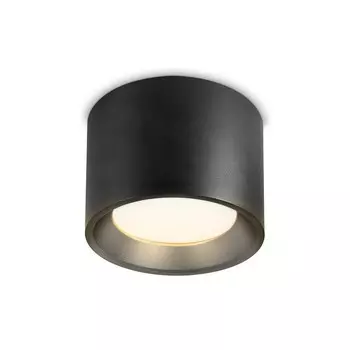 Накладной точечный Светильник Ambrella light GX53/LED max 12 Вт, 96x96x80 мм, цвет чёрный