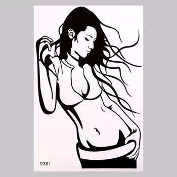 Интерьерная наклейка 3Д TAKE IT EASY «Девушка», 5740 см