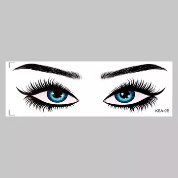 Интерьерная наклейка 3Д TAKE IT EASY «Глазки», 5820 см