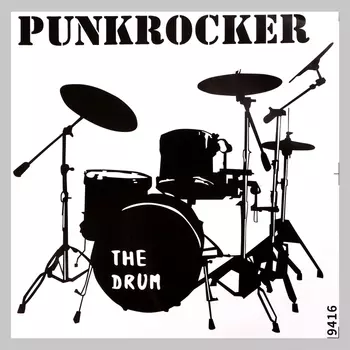 Интерьерная наклейка 3Д TAKE IT EASY «Рокер», 5857 см