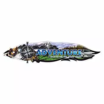 Наклейка "ADVENTURE", 75 х 19 см