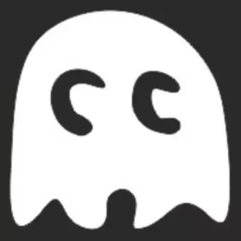 Наклейка БЛИКЕР термо плоттер Пакмен светоотр, 50х50 мм, цвет серебро, Skyway, Л1850