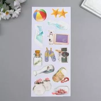 Наклейка бумага "Отпуск" 28,5х10,5 см