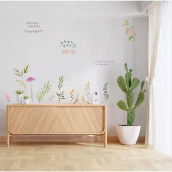 Наклейка интерьерная цветная «Нежность цветов», 5070 см