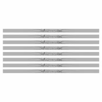 Наклейка-молдинг широкий "PREMIUM", серый, 100 х 4 х 0,1 см, комплект 8 шт