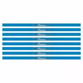 Наклейка-молдинг широкий "PREMIUM", синий, 100 х 4 х 0,1 см, комплект 8 шт