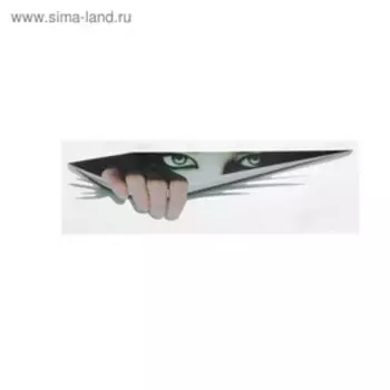 Наклейка на авто 3D, светоотражающая, "Глаза", 4113 см