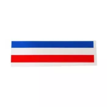 Наклейка на авто "Флаг" 3, 123 см