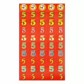 Наклейка-оценка "Оценка 5"