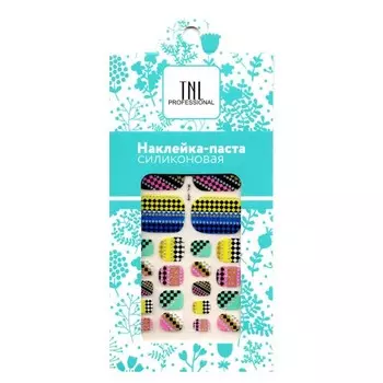Наклейка-паста TNL, силиконовая, XJ054