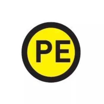 Наклейка PE d20мм EKF an-2-08