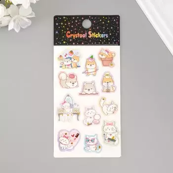 Наклейка пластик «Домашние милашки», 209 см