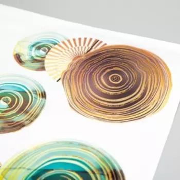 Наклейка пластик интерьерная 3D "Текстура" 52х35 см