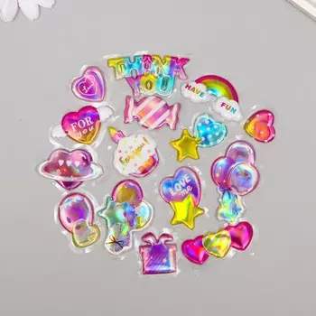 Наклейка для декора «Картинки», объёмная, 0.69.813.3 см