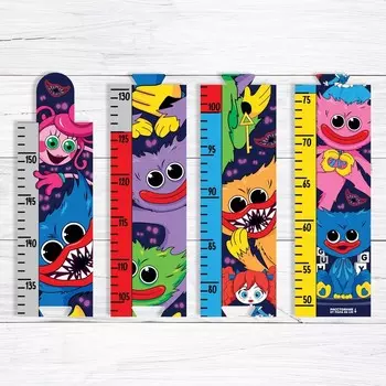 Наклейка-ростомер «Монстры» 150 см