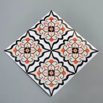 Наклейка стыковочная ПВХ для плитки напольной 8*8см, набор 36шт