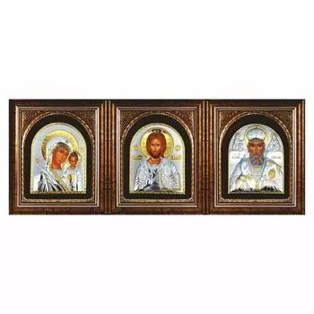 Наклейка "Триптих ", вид №1, 25 х 10 см