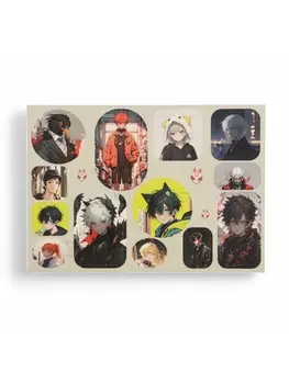 Наклейки «Аниме», 10.515 см