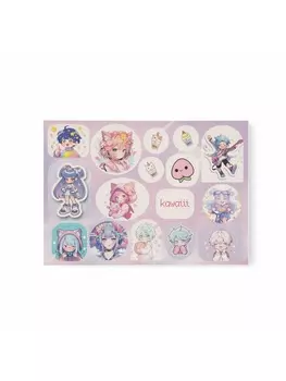 Наклейки «Аниме», 10.515 см