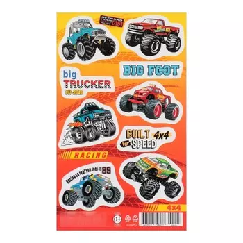 Наклейки "Бигфуты" 10х16 см