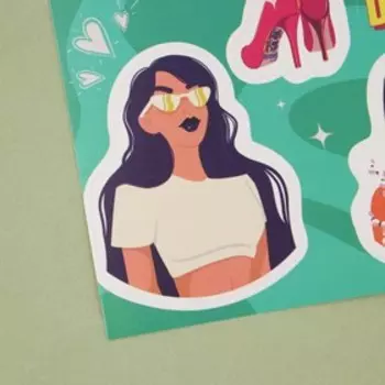 Наклейки бумажные «Мечтатель», 14 × 21 см