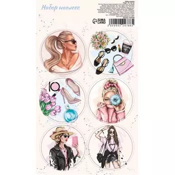 Наклейки для цветов и подарков «Леди», 169.5 см