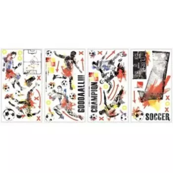 Наклейки для декора «Чемпионат по футболу»