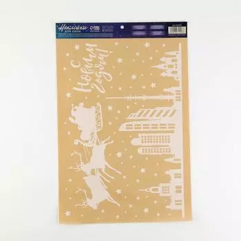 Наклейки для окон «Зимняя сказка», 33 × 50 см