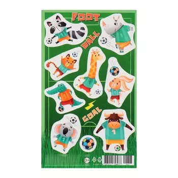 Наклейки "Футбол" 10х16 см