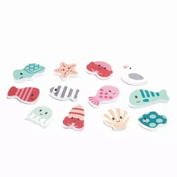 Наклейки Hape «Пастель» «Водный мир» для ванной