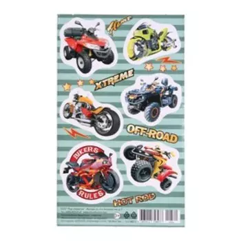 Наклейки "Экстрим" мотоцикл, квадроцикл, 10х16см
