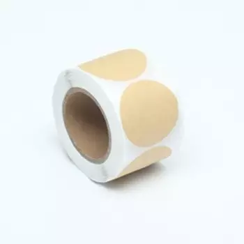 Наклейки крафт,300 шт. в рулоне, 3.83.8 см