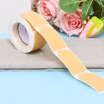 Наклейки крафт в рулоне «Бирка»,500 шт.,53 см