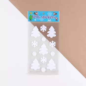 Наклейки на окна «Новогодние», 15 х 25 см