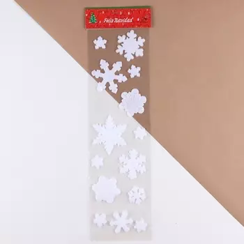 Наклейки на окна «Новогодние», 1550 см