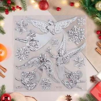 Наклейки на окна «Новогодние», 38 х 30 см