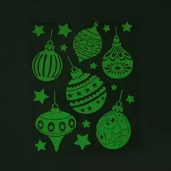 Наклейки на окна «Новогодние», 28 х 19 см