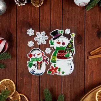 Наклейки на окна «Новогодние», 2320 см