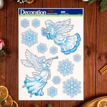 Наклейки на окна «Новогодние», 41 х 29 см