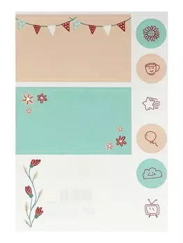 Наклейки «Нежные», 10.515 см