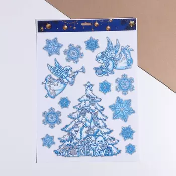 Наклейки «Новогодние», 29 х 41 см