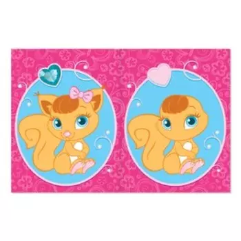 Наклейки обучающие «Для девочек», 12 стр.