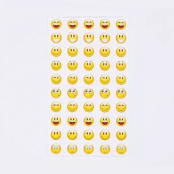 Наклейки-оценки "Смайлики"