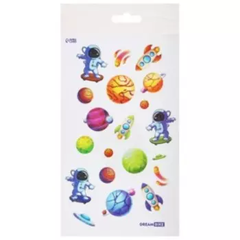 Наклейки светящиеся на велосипед, Космос, Dream Bike