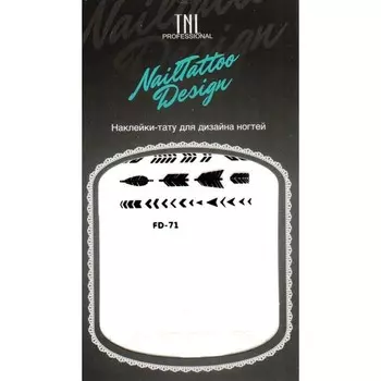 Наклейки-тату для дизайна TNL, FD-071