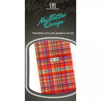 Наклейки-тату для дизайна TNL, FD-099