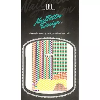 Наклейки-тату для дизайна TNL, FD-101