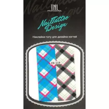 Наклейки-тату для дизайна TNL, FD-119